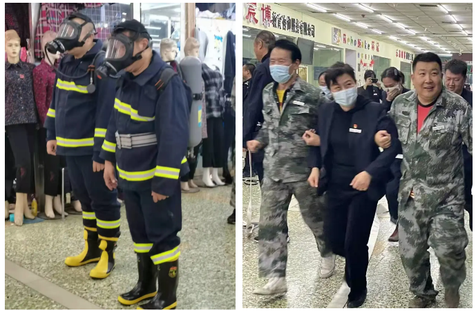 居安思危，防患未“燃”——月博商业开展消防应急逃生演练(图3)